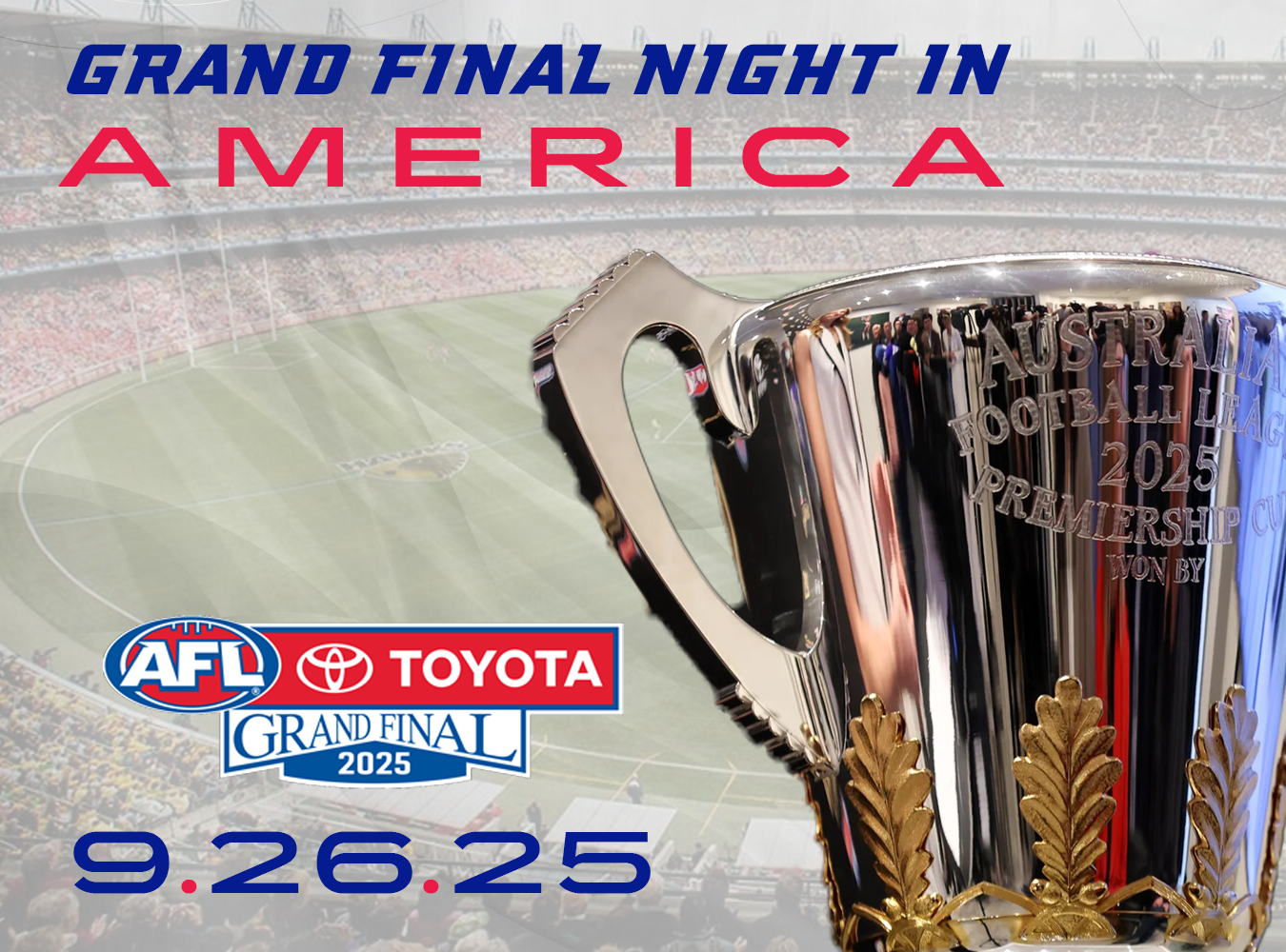 2025 AFL Grand Final Watch Parties USAFL